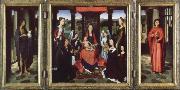 Hans Memling the donne triptych France oil painting artist